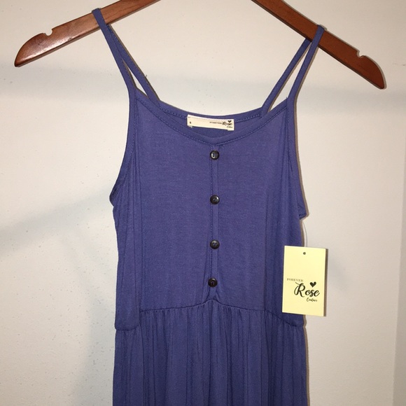 NWT BLUE FOREVER ROSE CASUAL PARTY DRESS - Picture 3 of 7